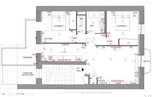  Appartement à louer 3 pièces 59 m²