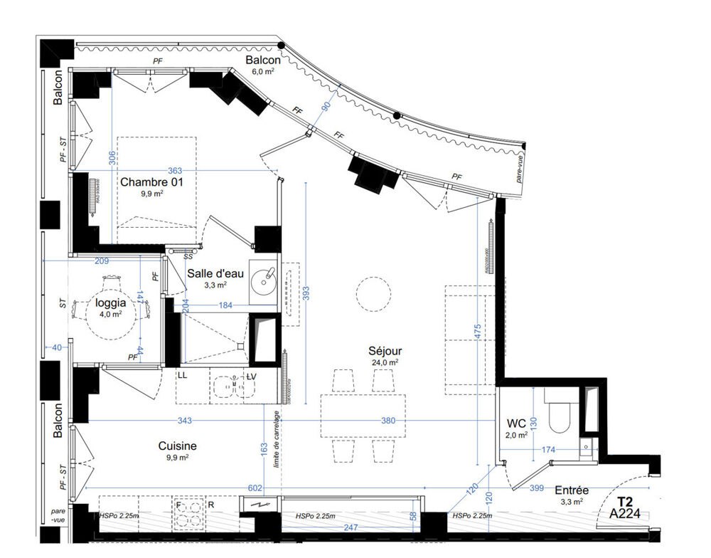 Vente Appartement T2  au coeur du 14ème arrondissement Paris 14