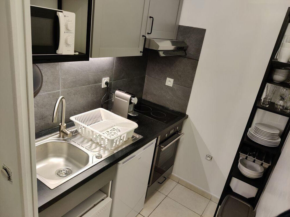 Location Appartement Beau studio meublé 39m² Villeurbanne Gratte Ciel Villeurbanne