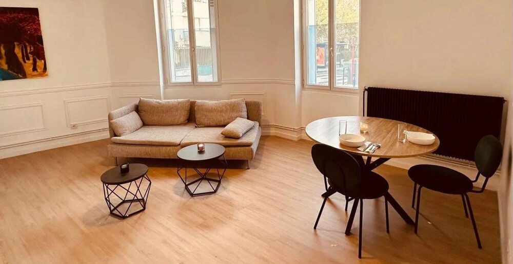 Location Appartement Superbe T3 67 m² meublé et rénové avec terrasse Pantin