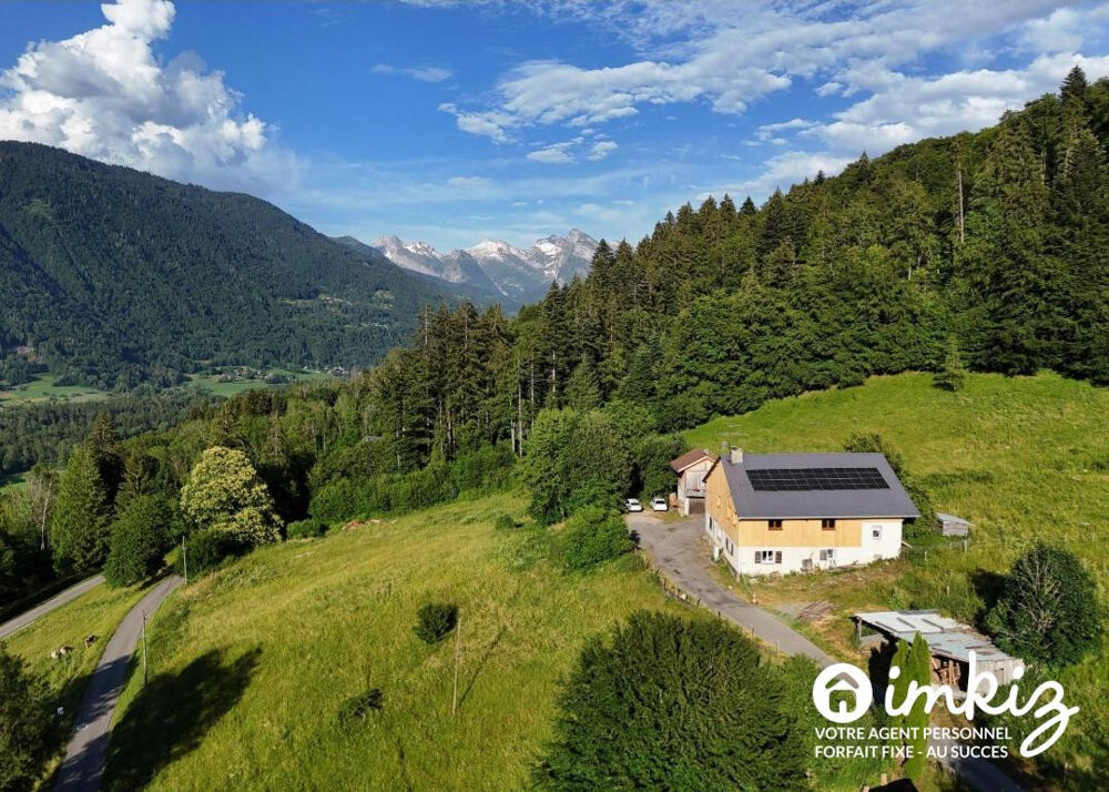 Vente Maison Ferme de 1826 rénovée + Mazot aménagé, 3'800m2 La rivière-enverse