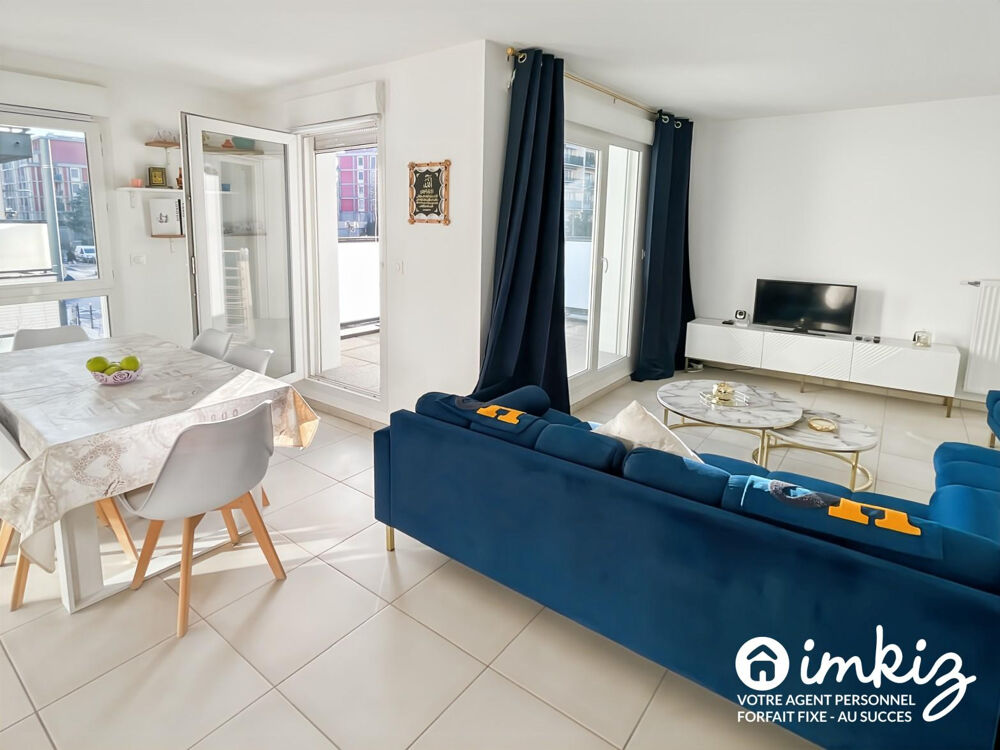 Vente Appartement T3 de standing (2023) vendu meublé, avec balcon Villeurbanne