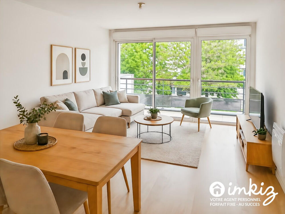 T2 lumineux avec balcon, parking et ascenseur