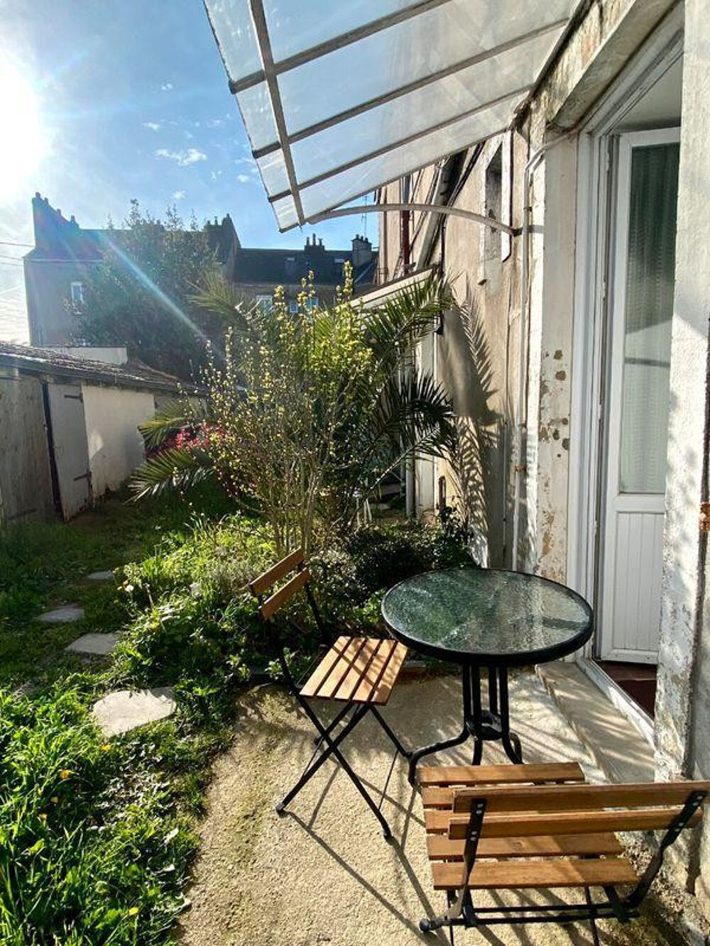Location Appartement T1bis Meublé avec jardin, Mairie de Chantenay Nantes