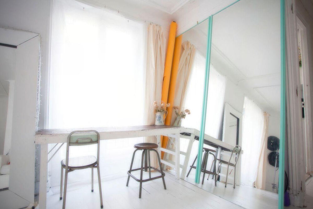 Location Appartement Grand studio loft meublé, très calme et lumineux, Paris 18