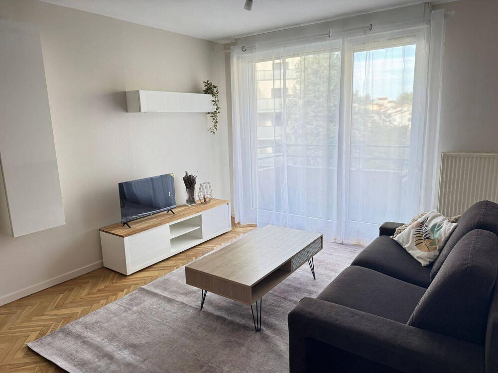 Location Appartement T2 MEUBLÉ 53 m² RÉNOVÉ À NEUF – BALCON + GARAGE Lyon 8