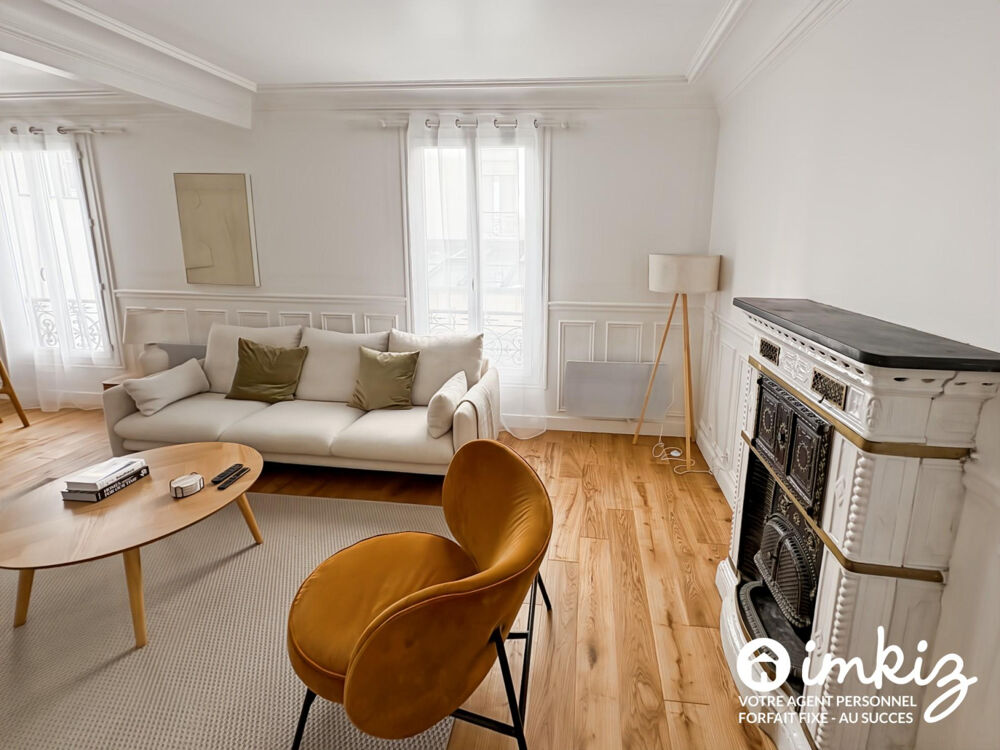 Vente Appartement Appartement 51 m² - Charme de l'ancien - Paris 9 e Paris 9