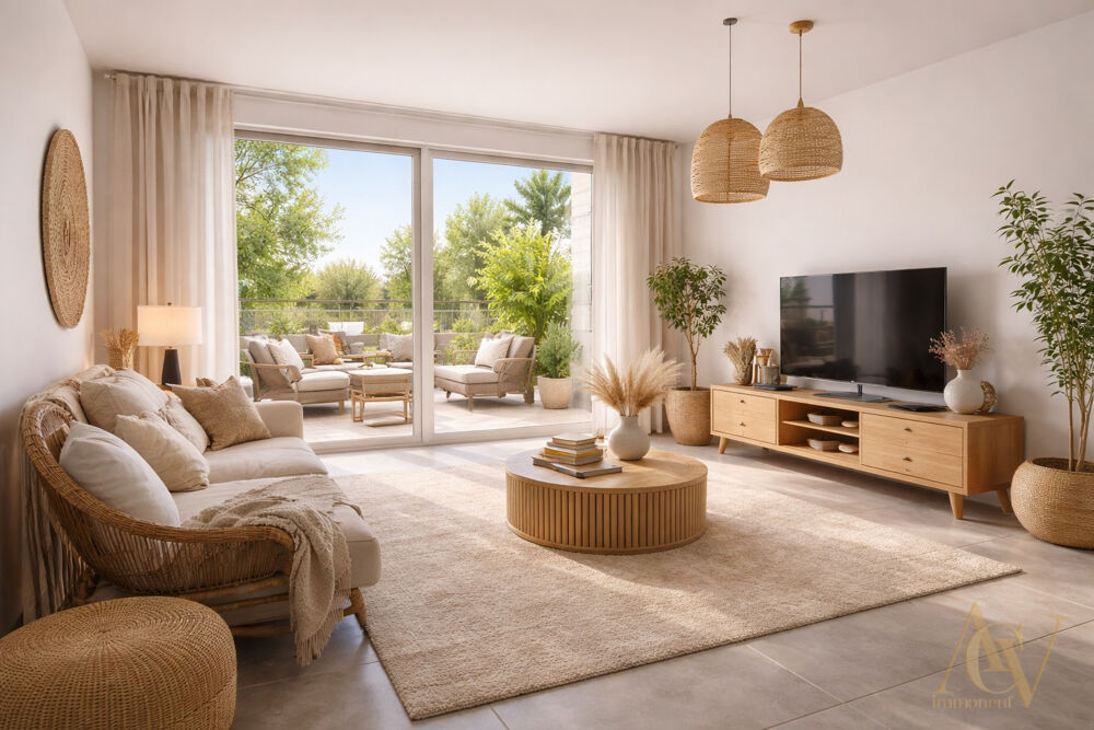 Vente Appartement Beau 2 pièces avec grand jardin proche mer Antibes