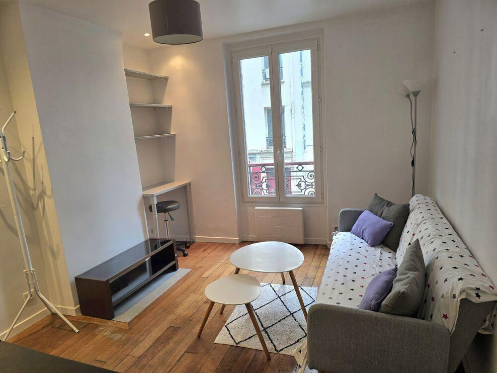 Location Appartement T2 meublé de 24m² - Paris 18? - Jules Joffrin Paris 18