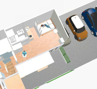  Appartement à louer 1 pièce 30 m²