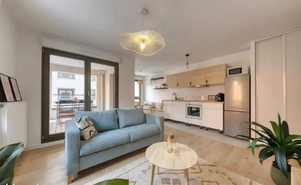 Location Appartement Beau 2P meublé 46m² nouvel écoquartier Beauclair Rosny-sous-bois