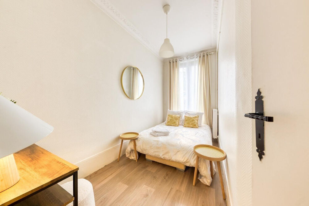 Location Appartement Superbe 3P meublé 40m² au calme Pantin