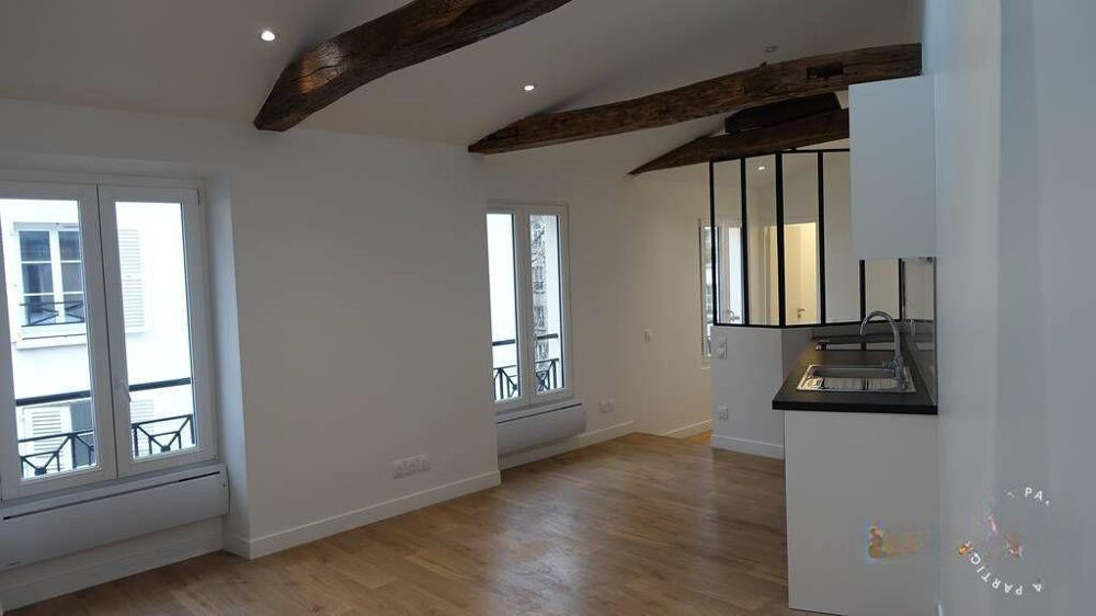 Location Appartement Beau 2P 50m² entièrement rénové et lumineux Paris 18