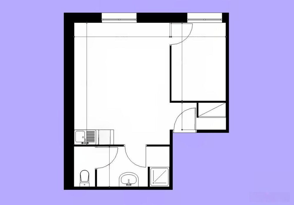 Location Appartement Beau T2 26m² Centre de Lille Lille