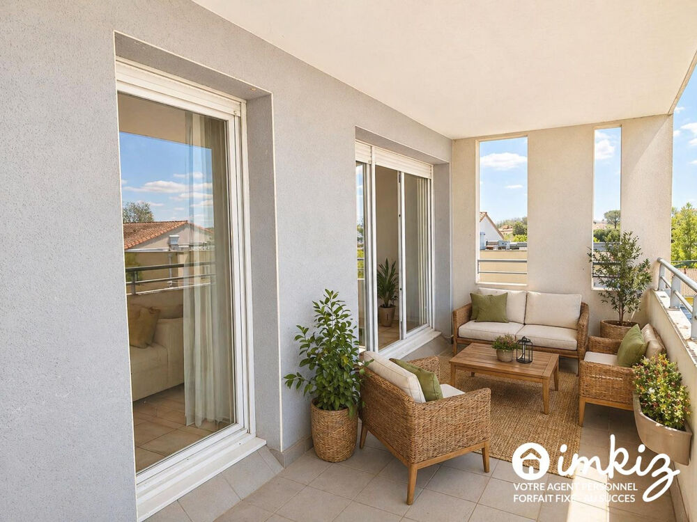 Vente Appartement T4 EN DERNIER ÉTAGE AVEC TERRASSE, VUE DÉGAGÉE Escalquens