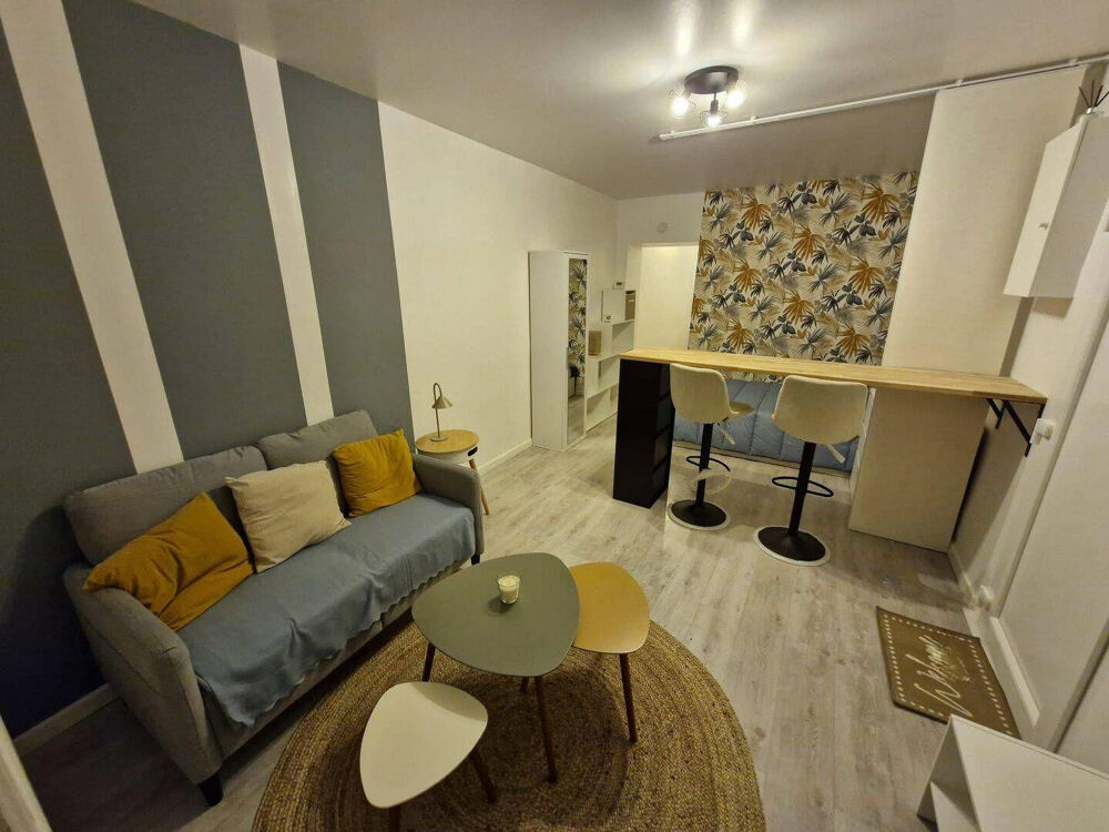 Location Appartement Beau T1 meublé 26m² rénové Quartier des Iles Metz