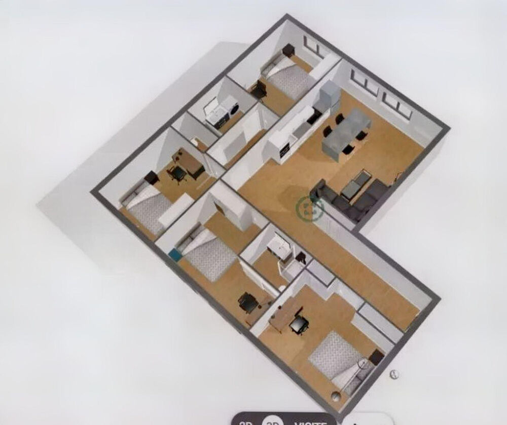 Location Appartement Une colocation idéale, chambres refaites à neuf Saint-Étienne