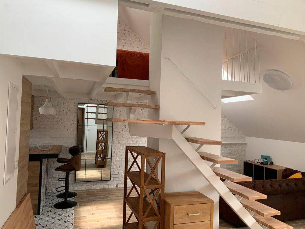 Location Appartement Loft tout confort et meublé  42m² refait à neuf Rouen