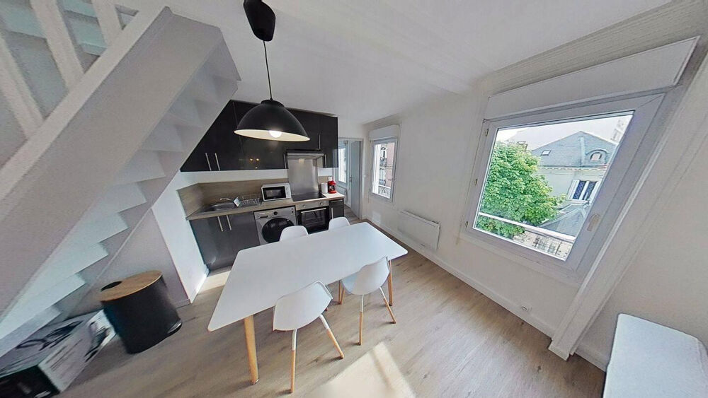 4 chambres en colocation  Duplex meublé