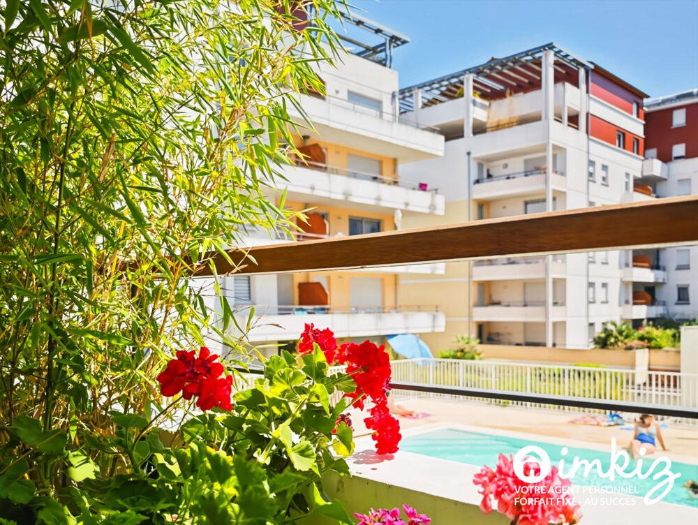 Vente Appartement Ponts-Jumeaux-T4-terrasse-piscine-parking sécu Toulouse