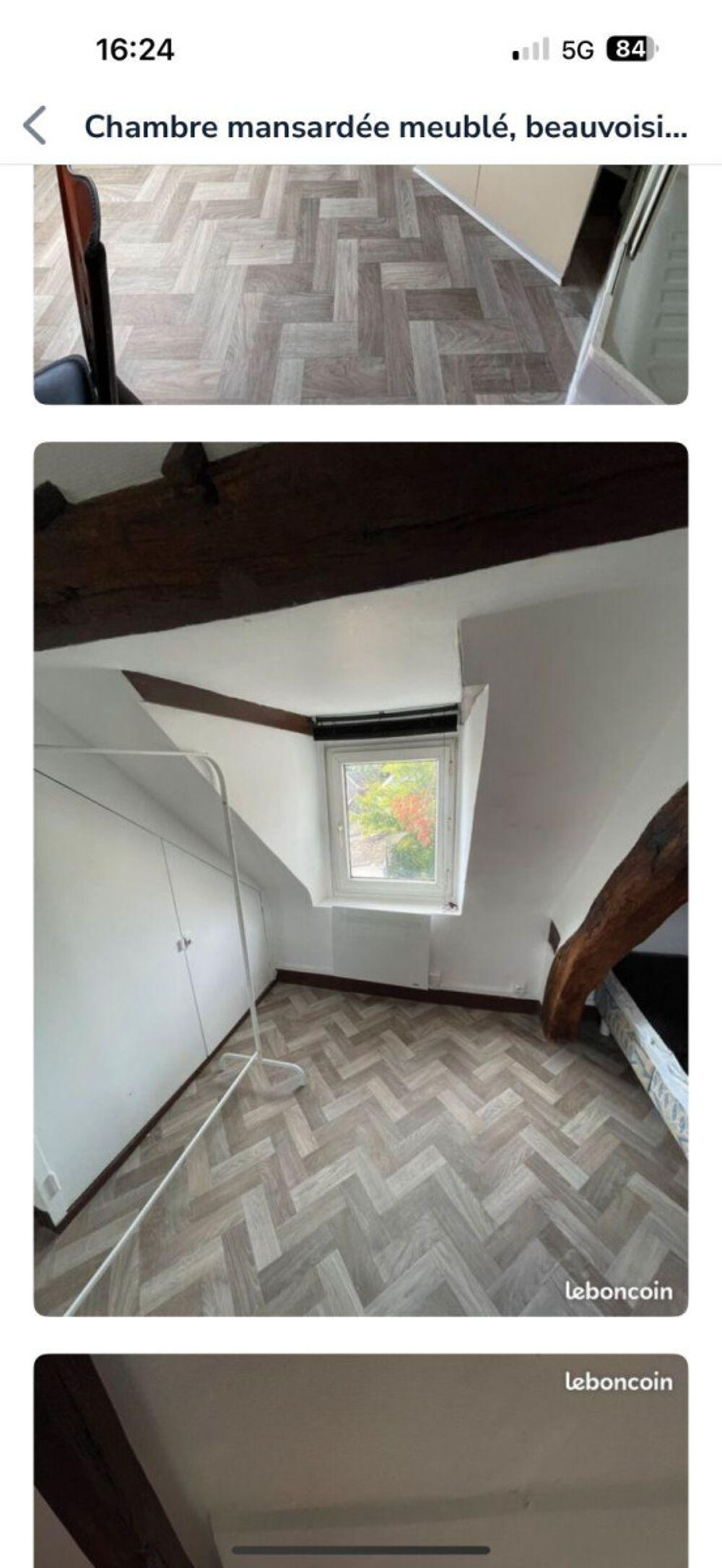Location Appartement Chambre, mansardée, isolé neuf Rouen