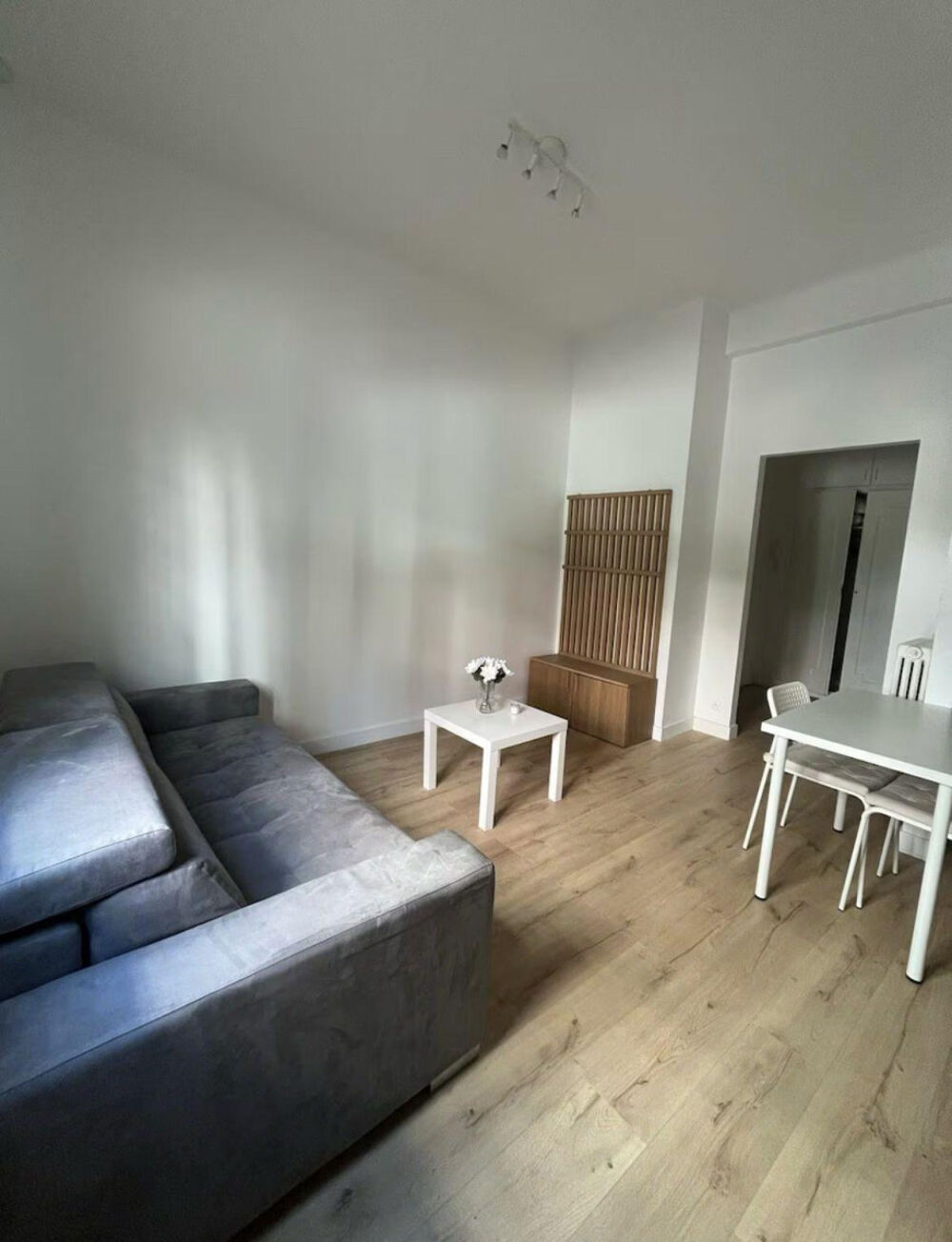 Location Appartement Beau F1 meublé refait à neuf Carré d'Or Nice