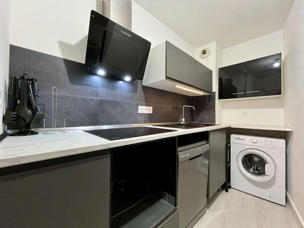 Location Appartement T2 meublé 36 m² – Parking – moderne – central Le blanc-mesnil