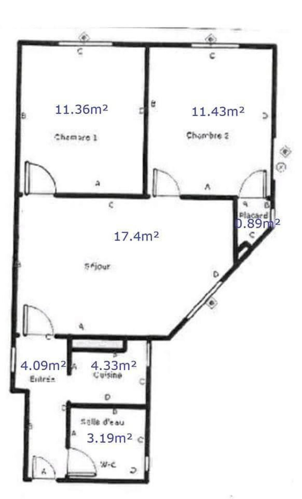Location Appartement Charmant 3 pièces 53m² meublé vue Tour Eiffel Clamart
