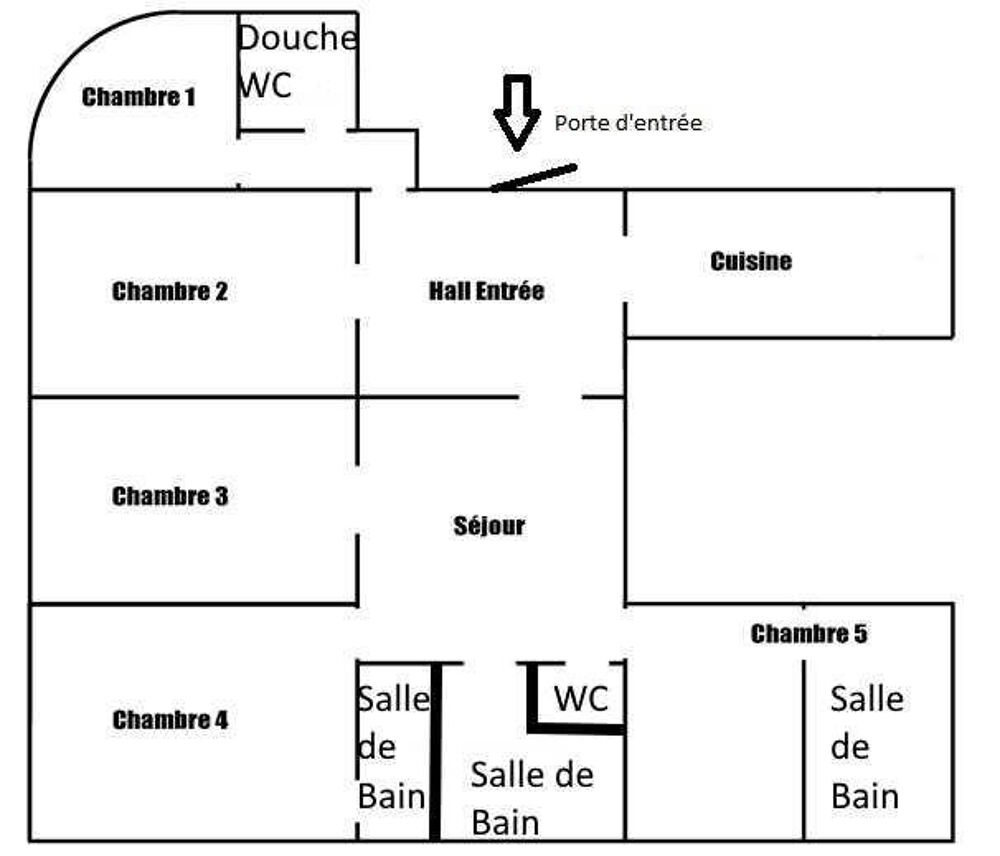 Location Appartement Appartement colocation centre historique Montpellier