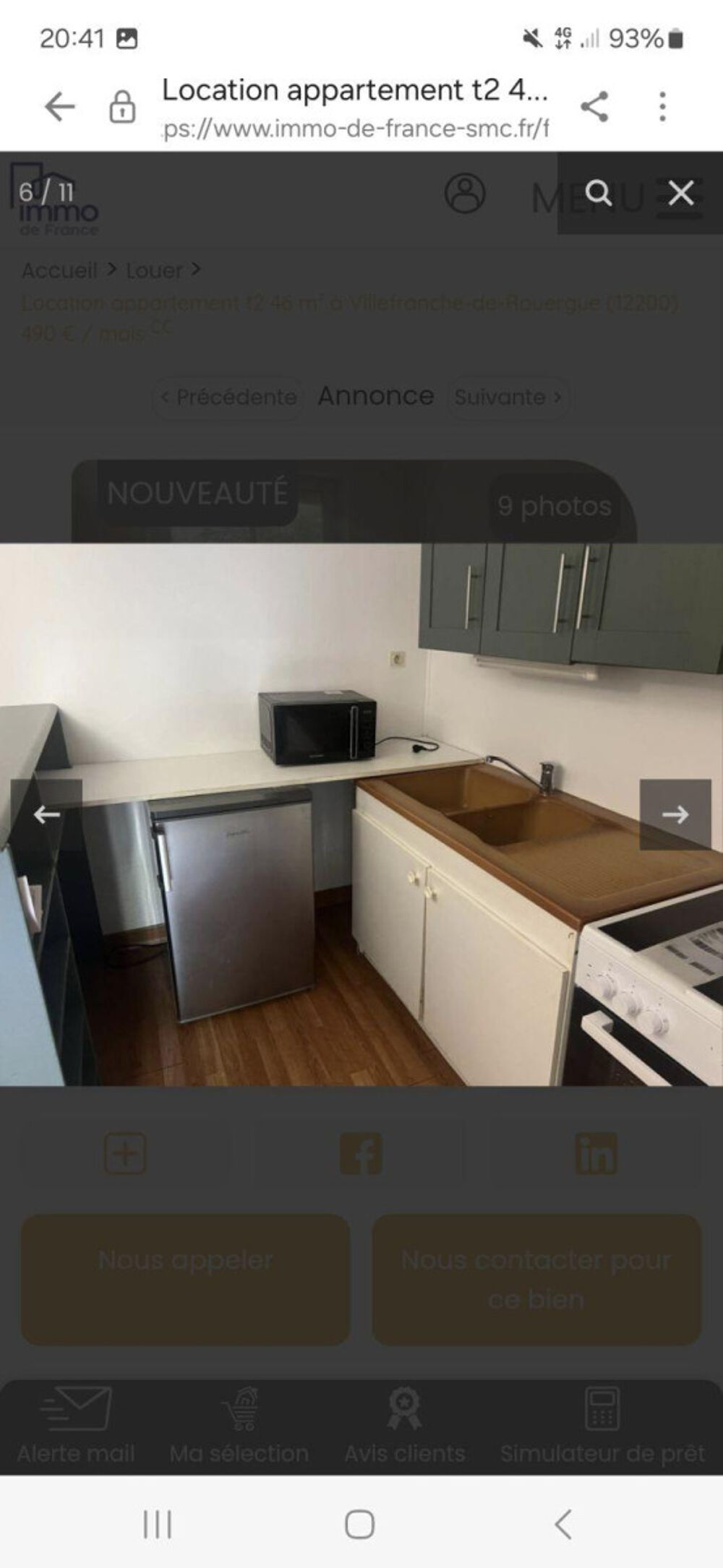 Location Appartement Appartement T2 46m² refait à neuf Villefranche-de-rouergue