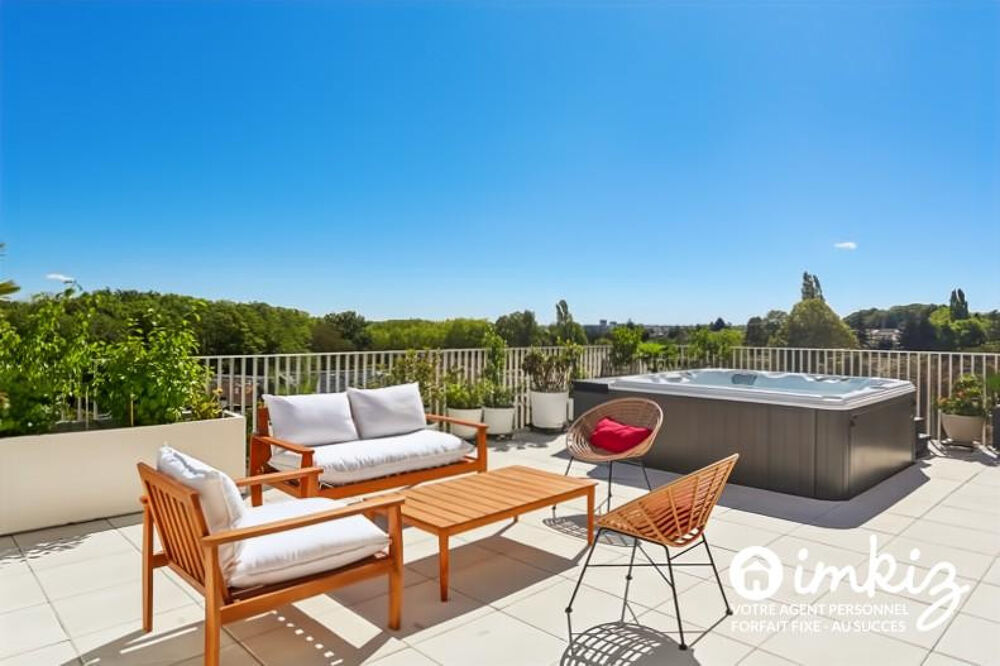 maison sur le toit  Terrasse 76,5 m²  Jacuzzi