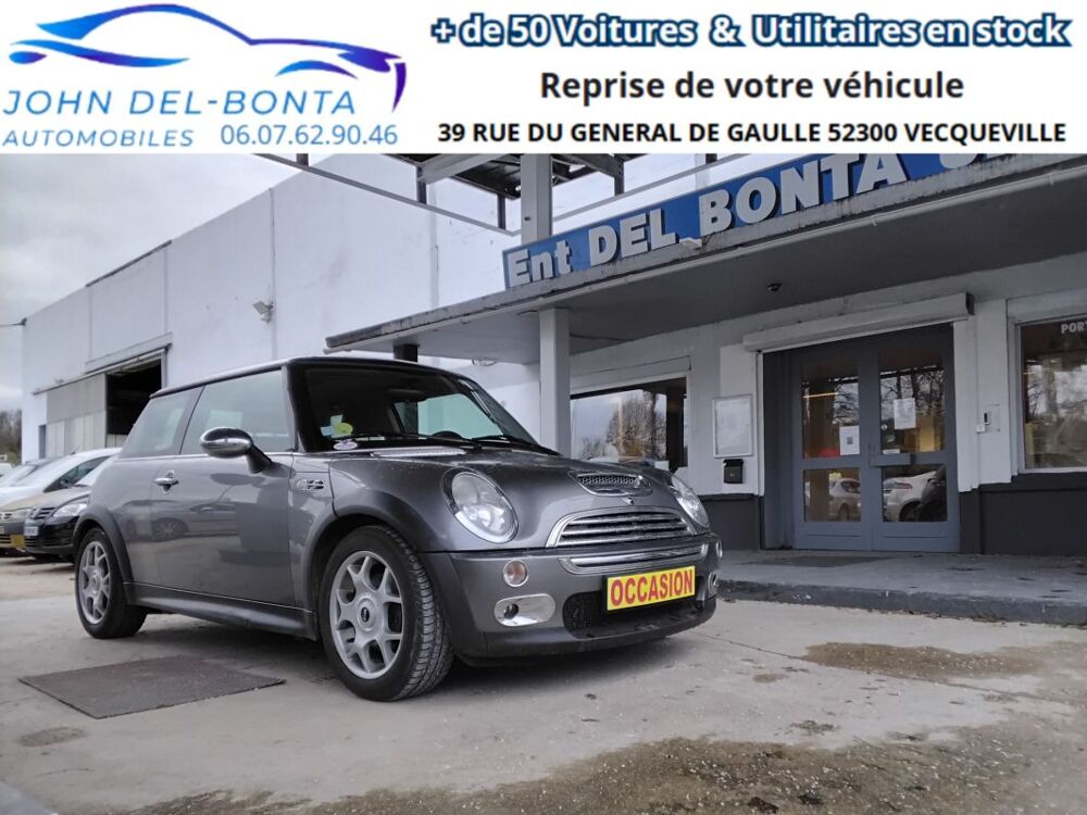 Cooper COOPER S R53 1.6i 163CV 2003 occasion 52300 Vecqueville