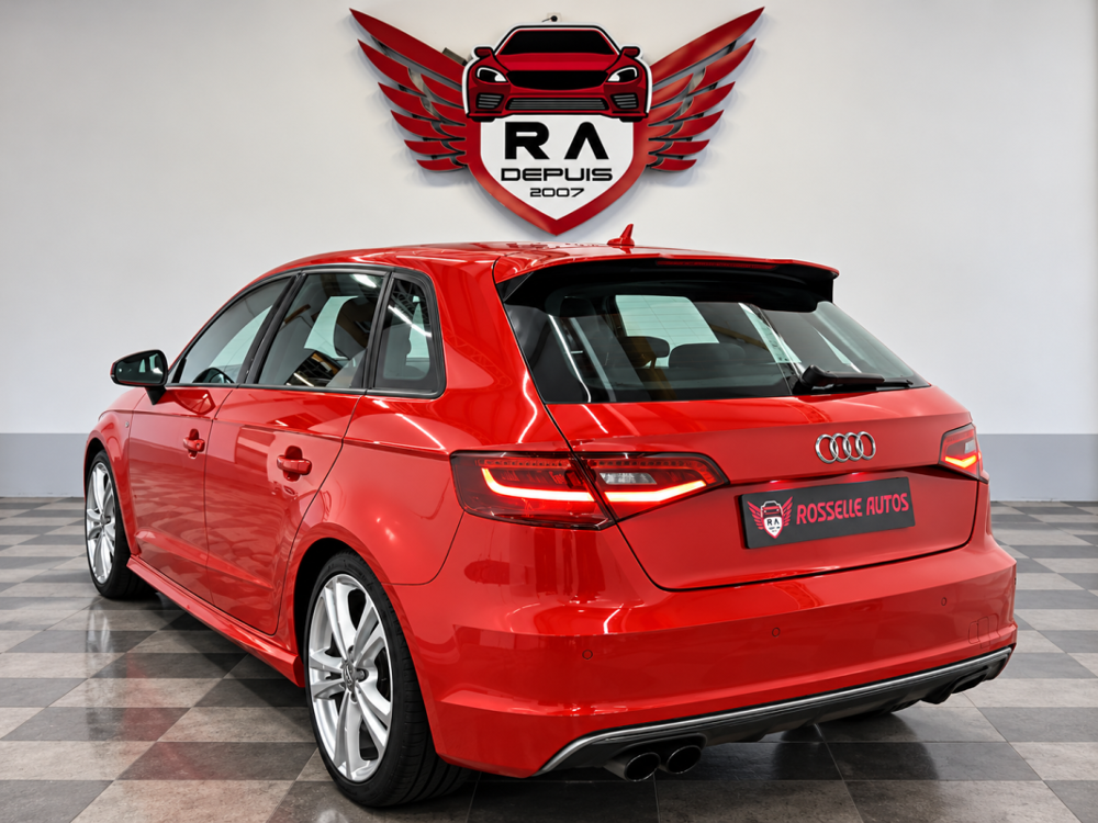 S3 Sportback 2,0 TFSI Quattro 301CH 1ER MAIN 2014 occasion 57540 Petite-Rosselle