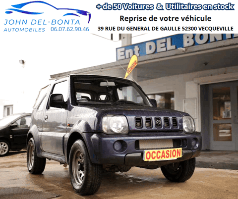 Jimny 1.3 16V 4X4 80cv 2001 occasion 52300 Vecqueville