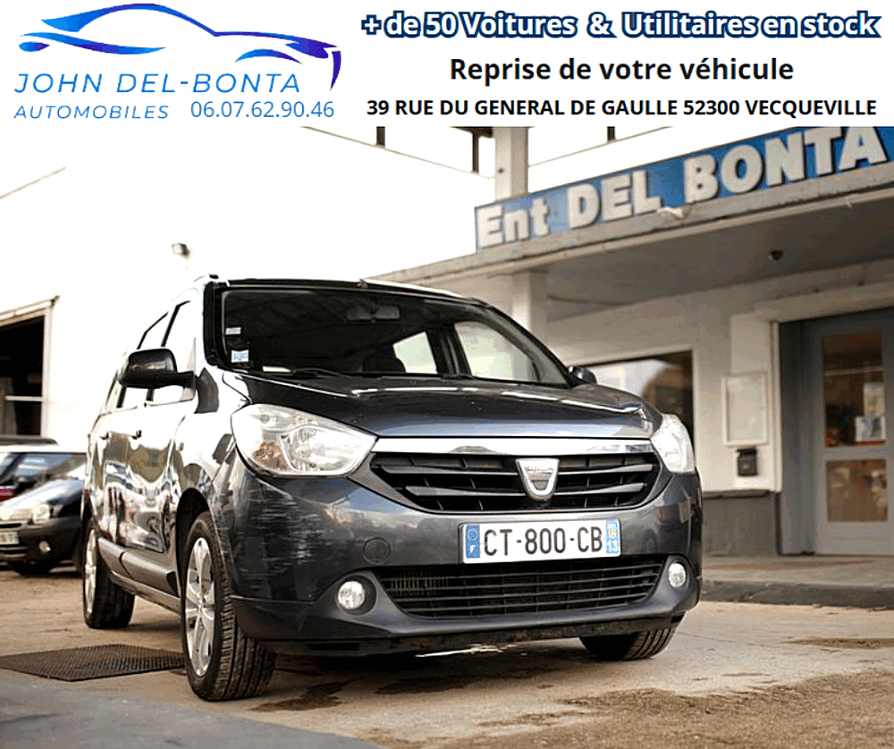 Lodgy 1.2 TCe 1197cm3 115cv 2013 occasion 52300 Vecqueville