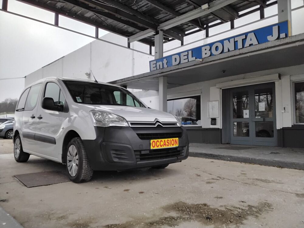 Berlingo 1.6 BlueHDi 100 5CV 1ERE MAIN PORTE LATERALE/AR VITRE 2018 occasion 52300 Vecqueville