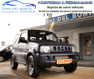 Jimny 1.3 16V 4X4 80cv 2001 occasion 52300 Vecqueville
