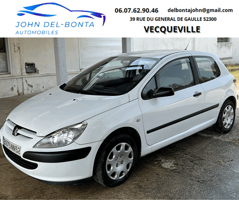 Peugeot 307 2.0 HDi 90cv 8CV TVA RECUPERABLE HT 4992E 2005 occasion Vecqueville 52300