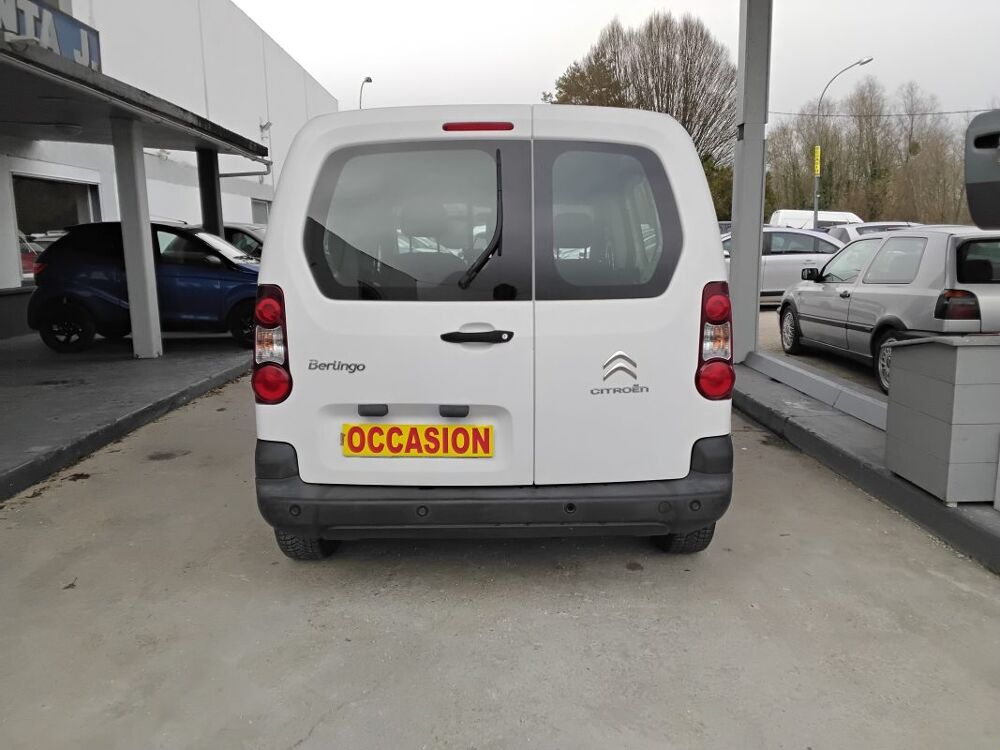 Berlingo 1.6 BlueHDi 100 5CV 1ERE MAIN PORTE LATERALE/AR VITRE 2018 occasion 52300 Vecqueville
