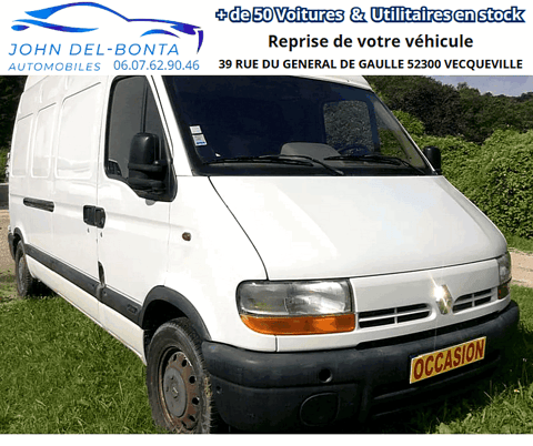 Master 2.5 dCi 115cv TVA RECUPERABLE 9158€ HORS TAXE 2001 occasion 52300 Vecqueville