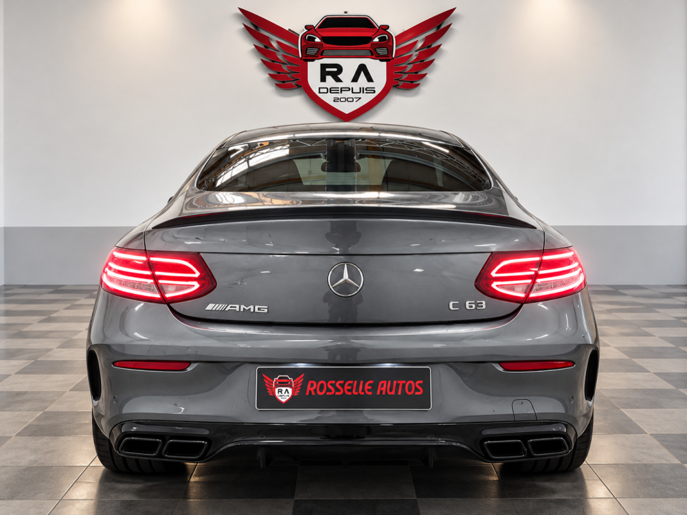 Classe C 63 AMG 4.0 L V8 Coupe Speedshift 476CH 2017 occasion 57540 Petite-Rosselle