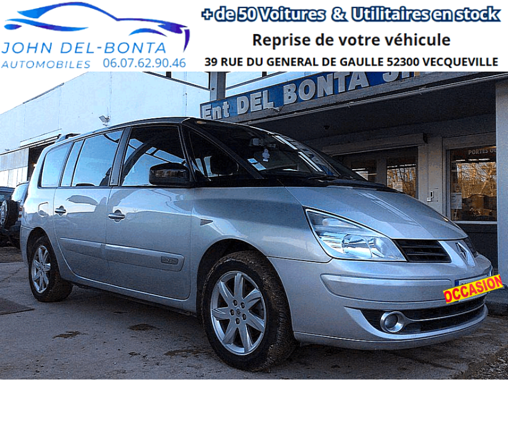 Espace IV (JK0/1_) 2.0 dCi (131Ch) 2010 occasion 52300 Vecqueville