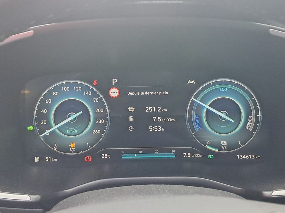 Santa Fe SUV Executive Hybrid 2WD 1.6 T-GDi 230CV BVA6 7 Sieges E6d 2021 occasion 94500 Champigny-sur-Marne