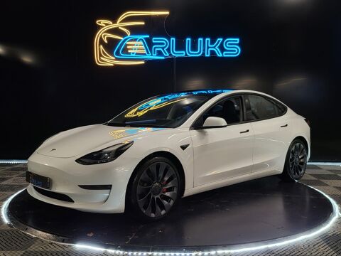 Tesla Model 3 PERFORMANCE AWD 462CV DUAL MOTORS 2021 occasion Éragny 95610