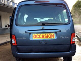 Berlingo 1.4i 75cv BIVOUAC 1ERE MAIN CRITAIR 2 GRIS FONCE 2007 occasion 52300 Vecqueville