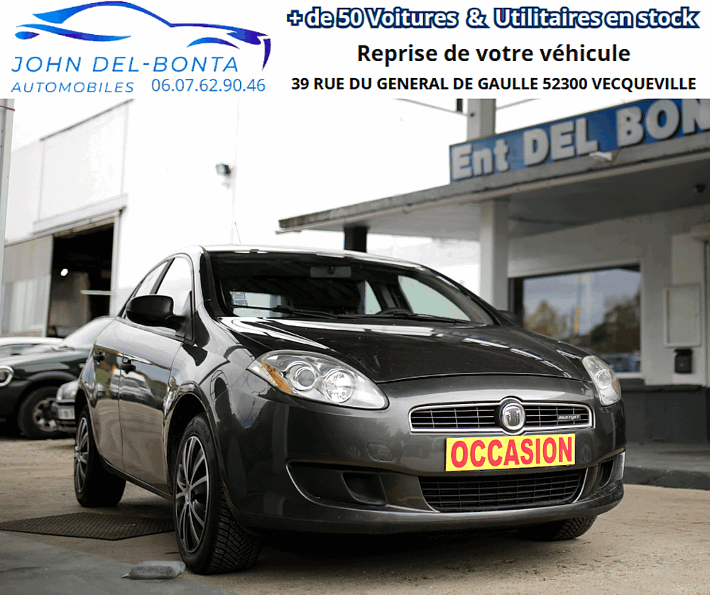Bravo 1.9 D Multijet 90cv 2008 occasion 52300 Vecqueville