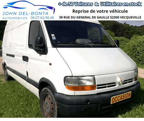 Renault Master 2.5 dCi 115cv TVA RECUPERABLE 9158� HORS TAXE 2001 occasion Vecqueville 52300