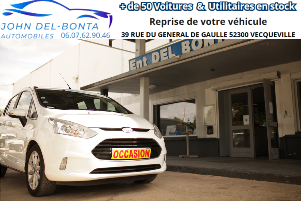 B-max 1.6 TI 105CH TITANIUM 2015 occasion 52300 Vecqueville