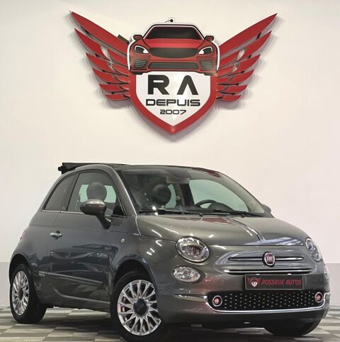 Fiat 500 1.2L LOUNGE CABRIO 70CH 2018 occasion Petite-Rosselle 57540