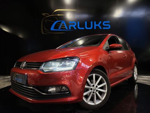 Polo 1.2 TSi 90cv CARAT 1ER MAIN SUIVI VW FEUX LED / CARPLAY / RA 2016 occasion 95610 Éragny